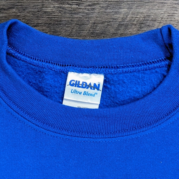 VTG 90s Home Of The Free Because Of The Brave Memorial Day Crewneck Sweatshirt M - Picture 4 of 8